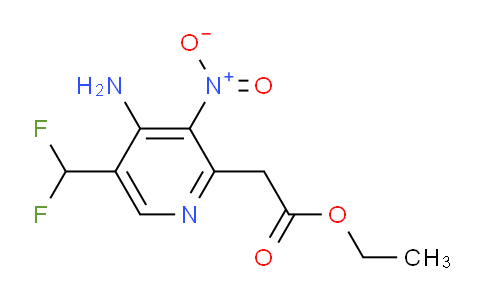 AM129911 | 1804683-31-5 | Ethyl 4-amino-5-(difluoromethyl)-3-nitropyridine-2-acetate