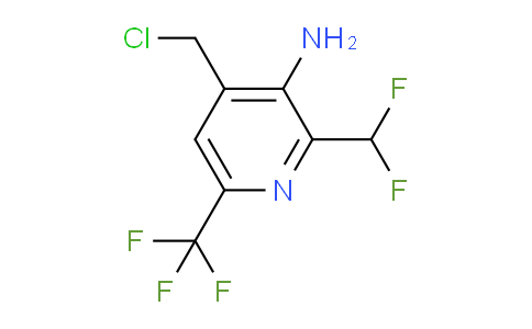 AM129920 | 1806797-88-5 | 3-Amino-4-(chloromethyl)-2-(difluoromethyl)-6-(trifluoromethyl)pyridine