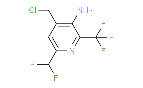 AM129922 | 1804721-68-3 | 3-Amino-4-(chloromethyl)-6-(difluoromethyl)-2-(trifluoromethyl)pyridine