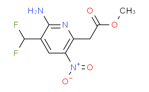 AM129925 | 1806817-84-4 | Methyl 2-amino-3-(difluoromethyl)-5-nitropyridine-6-acetate