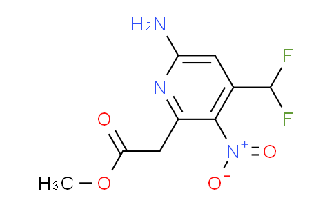 AM129927 | 1806822-25-2 | Methyl 6-amino-4-(difluoromethyl)-3-nitropyridine-2-acetate