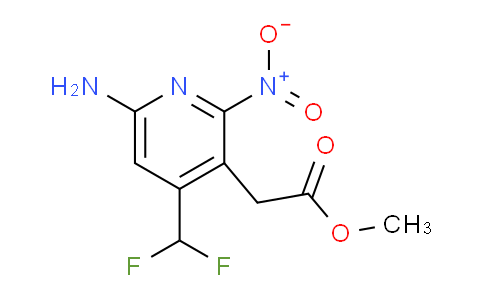 AM129934 | 1806797-44-3 | Methyl 6-amino-4-(difluoromethyl)-2-nitropyridine-3-acetate