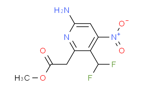 AM129938 | 1805223-80-6 | Methyl 6-amino-3-(difluoromethyl)-4-nitropyridine-2-acetate