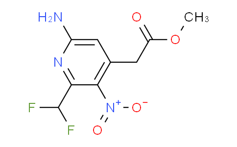 AM129939 | 1806817-90-2 | Methyl 6-amino-2-(difluoromethyl)-3-nitropyridine-4-acetate