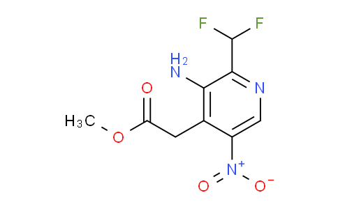 AM129941 | 1805223-89-5 | Methyl 3-amino-2-(difluoromethyl)-5-nitropyridine-4-acetate