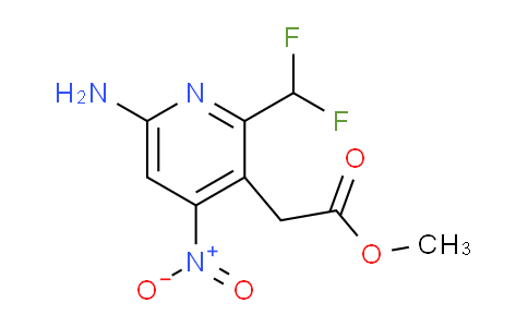 AM129944 | 1805356-25-5 | Methyl 6-amino-2-(difluoromethyl)-4-nitropyridine-3-acetate