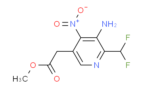 AM129948 | 1806797-61-4 | Methyl 3-amino-2-(difluoromethyl)-4-nitropyridine-5-acetate