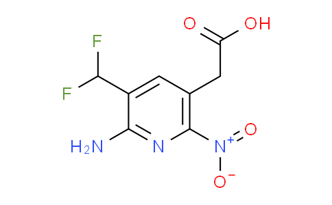 AM129949 | 1804686-93-8 | 2-Amino-3-(difluoromethyl)-6-nitropyridine-5-acetic acid