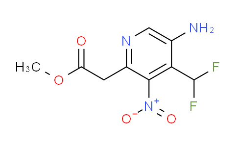 AM129956 | 1804719-88-7 | Methyl 5-amino-4-(difluoromethyl)-3-nitropyridine-2-acetate