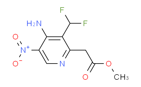 AM129957 | 1805150-05-3 | Methyl 4-amino-3-(difluoromethyl)-5-nitropyridine-2-acetate
