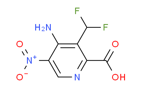 AM129958 | 1805222-11-0 | 4-Amino-3-(difluoromethyl)-5-nitropyridine-2-carboxylic acid