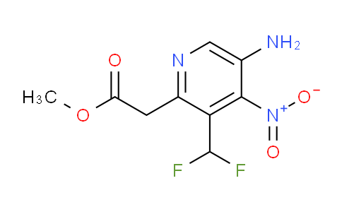 AM129961 | 1804719-92-3 | Methyl 5-amino-3-(difluoromethyl)-4-nitropyridine-2-acetate