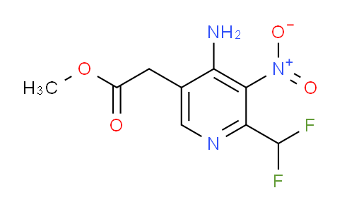 AM129964 | 1805356-47-1 | Methyl 4-amino-2-(difluoromethyl)-3-nitropyridine-5-acetate