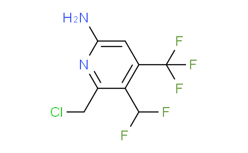 AM129974 | 1804461-66-2 | 6-Amino-2-(chloromethyl)-3-(difluoromethyl)-4-(trifluoromethyl)pyridine