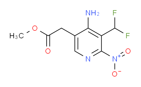 AM129975 | 1805999-20-5 | Methyl 4-amino-3-(difluoromethyl)-2-nitropyridine-5-acetate