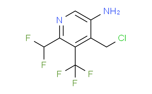 AM129982 | 1804461-77-5 | 5-Amino-4-(chloromethyl)-2-(difluoromethyl)-3-(trifluoromethyl)pyridine