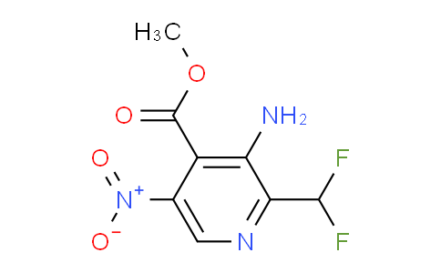 AM129986 | 1806817-41-3 | Methyl 3-amino-2-(difluoromethyl)-5-nitropyridine-4-carboxylate