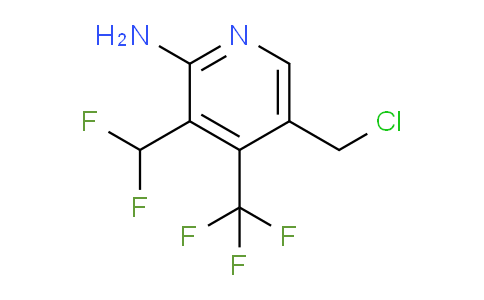 AM129991 | 1804721-50-3 | 2-Amino-5-(chloromethyl)-3-(difluoromethyl)-4-(trifluoromethyl)pyridine