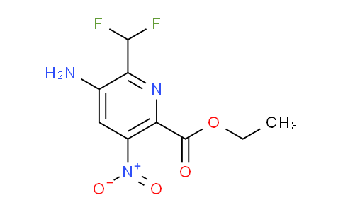 AM129993 | 1805148-55-3 | Ethyl 3-amino-2-(difluoromethyl)-5-nitropyridine-6-carboxylate