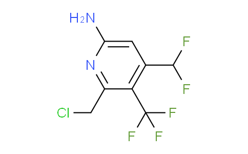 AM129998 | 1804721-58-1 | 6-Amino-2-(chloromethyl)-4-(difluoromethyl)-3-(trifluoromethyl)pyridine