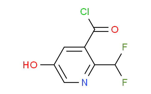 AM13000 | 1805315-66-5 | 2-(Difluoromethyl)-5-hydroxypyridine-3-carbonyl chloride