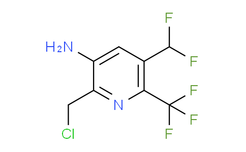 AM130001 | 1804721-65-0 | 3-Amino-2-(chloromethyl)-5-(difluoromethyl)-6-(trifluoromethyl)pyridine