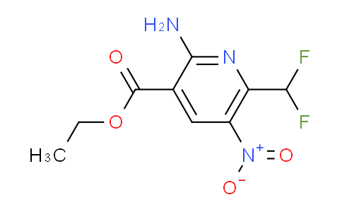 AM130007 | 1804719-58-1 | Ethyl 2-amino-6-(difluoromethyl)-5-nitropyridine-3-carboxylate
