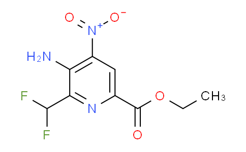 AM130008 | 1804462-33-6 | Ethyl 3-amino-2-(difluoromethyl)-4-nitropyridine-6-carboxylate