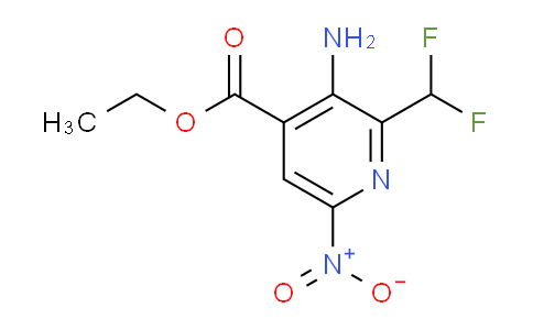 AM130010 | 1805355-84-3 | Ethyl 3-amino-2-(difluoromethyl)-6-nitropyridine-4-carboxylate