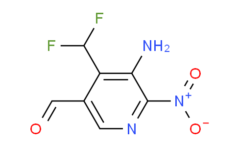 AM130015 | 1803684-01-6 | 3-Amino-4-(difluoromethyl)-2-nitropyridine-5-carboxaldehyde