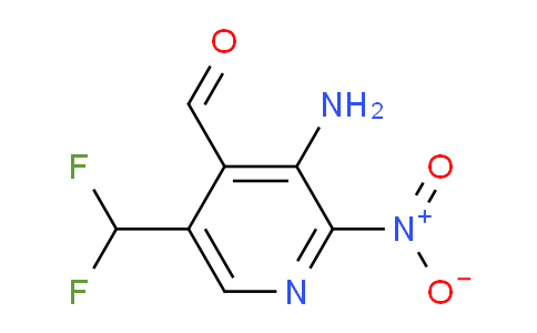 AM130019 | 1806831-98-0 | 3-Amino-5-(difluoromethyl)-2-nitropyridine-4-carboxaldehyde