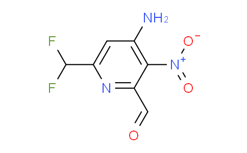 AM130025 | 1804686-41-6 | 4-Amino-6-(difluoromethyl)-3-nitropyridine-2-carboxaldehyde