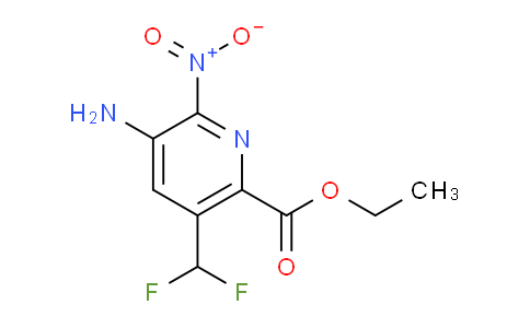 AM130026 | 1804686-76-7 | Ethyl 3-amino-5-(difluoromethyl)-2-nitropyridine-6-carboxylate