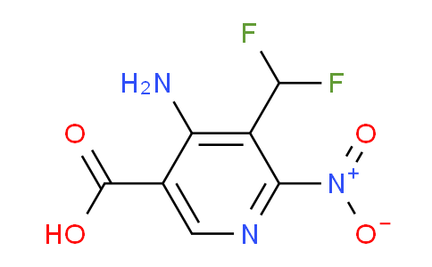 AM130036 | 1806820-16-5 | 4-Amino-3-(difluoromethyl)-2-nitropyridine-5-carboxylic acid