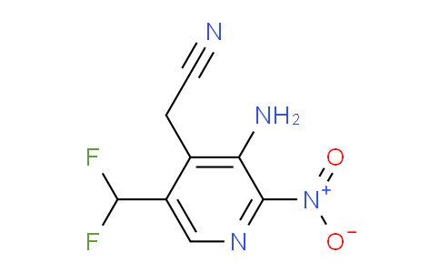AM130044 | 1805146-40-0 | 3-Amino-5-(difluoromethyl)-2-nitropyridine-4-acetonitrile