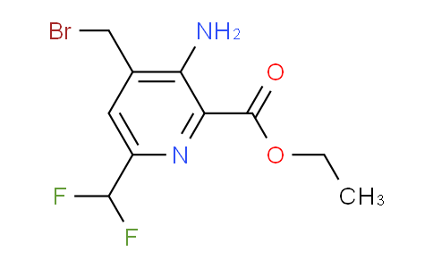 AM130049 | 1806816-99-8 | Ethyl 3-amino-4-(bromomethyl)-6-(difluoromethyl)pyridine-2-carboxylate