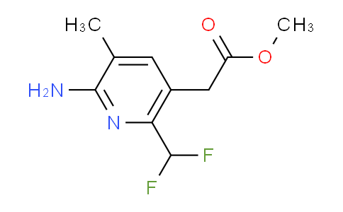 AM130060 | 1806796-16-6 | Methyl 2-amino-6-(difluoromethyl)-3-methylpyridine-5-acetate