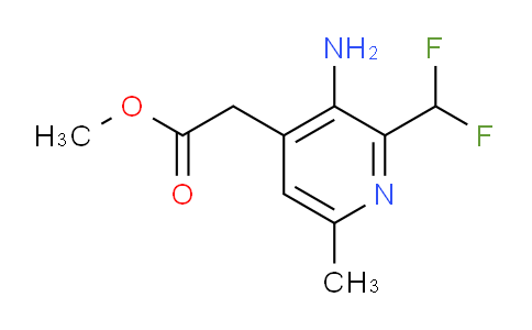 AM130065 | 1805361-53-8 | Methyl 3-amino-2-(difluoromethyl)-6-methylpyridine-4-acetate