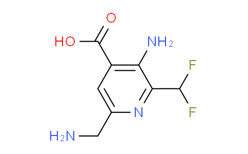 AM130073 | 1804458-24-9 | 3-Amino-6-(aminomethyl)-2-(difluoromethyl)pyridine-4-carboxylic acid