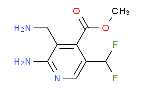 AM130075 | 1806799-09-6 | Methyl 2-amino-3-(aminomethyl)-5-(difluoromethyl)pyridine-4-carboxylate