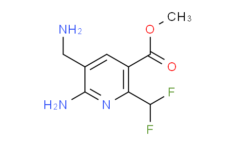 AM130077 | 1805017-37-1 | Methyl 2-amino-3-(aminomethyl)-6-(difluoromethyl)pyridine-5-carboxylate