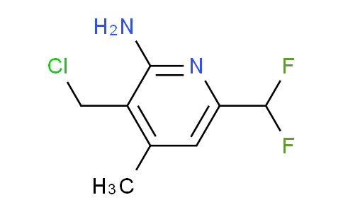 AM130080 | 1806894-26-7 | 2-Amino-3-(chloromethyl)-6-(difluoromethyl)-4-methylpyridine