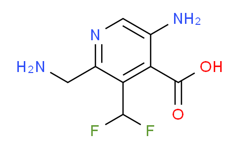 AM130083 | 1805152-88-8 | 5-Amino-2-(aminomethyl)-3-(difluoromethyl)pyridine-4-carboxylic acid