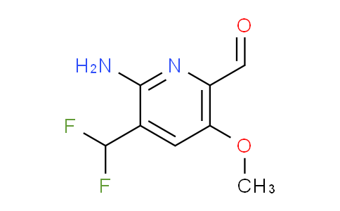 AM130086 | 1806898-77-0 | 2-Amino-3-(difluoromethyl)-5-methoxypyridine-6-carboxaldehyde