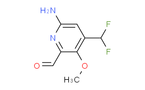AM130091 | 1805219-73-1 | 6-Amino-4-(difluoromethyl)-3-methoxypyridine-2-carboxaldehyde