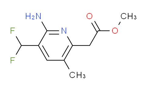 AM130098 | 1805994-13-1 | Methyl 2-amino-3-(difluoromethyl)-5-methylpyridine-6-acetate