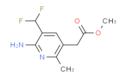 AM130100 | 1805352-15-1 | Methyl 2-amino-3-(difluoromethyl)-6-methylpyridine-5-acetate