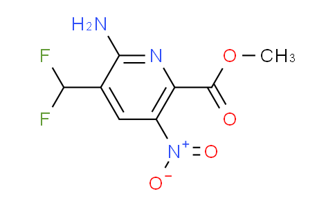 AM130108 | 1805995-33-8 | Methyl 2-amino-3-(difluoromethyl)-5-nitropyridine-6-carboxylate