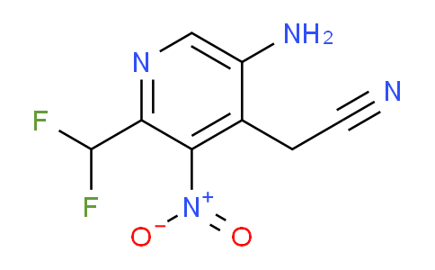 AM130117 | 1805219-76-4 | 5-Amino-2-(difluoromethyl)-3-nitropyridine-4-acetonitrile