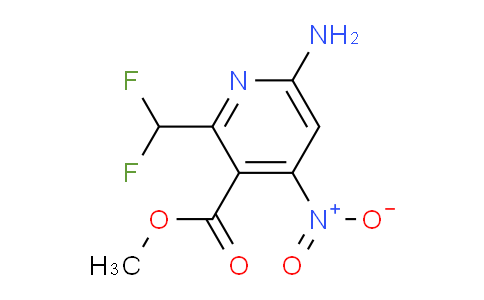 AM130121 | 1805995-73-6 | Methyl 6-amino-2-(difluoromethyl)-4-nitropyridine-3-carboxylate